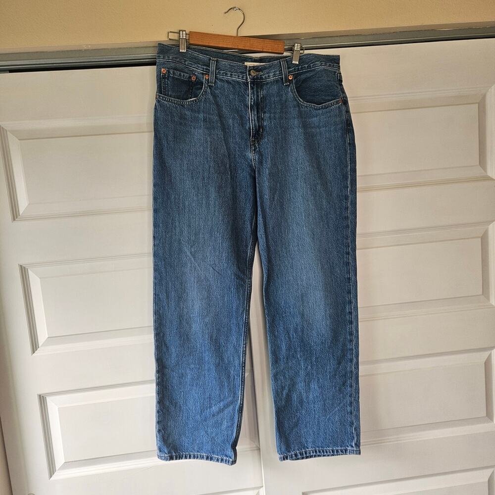 Levi's Low Pro Straight Leg Jeans - Water<Less - Size 34 (W37 L30)